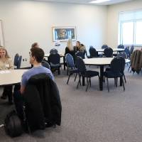 Overview photo of the event at the 30 Minute Mentors Event